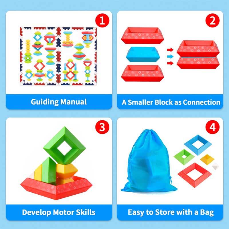 Pyramids Stacking Blocks — Velzar