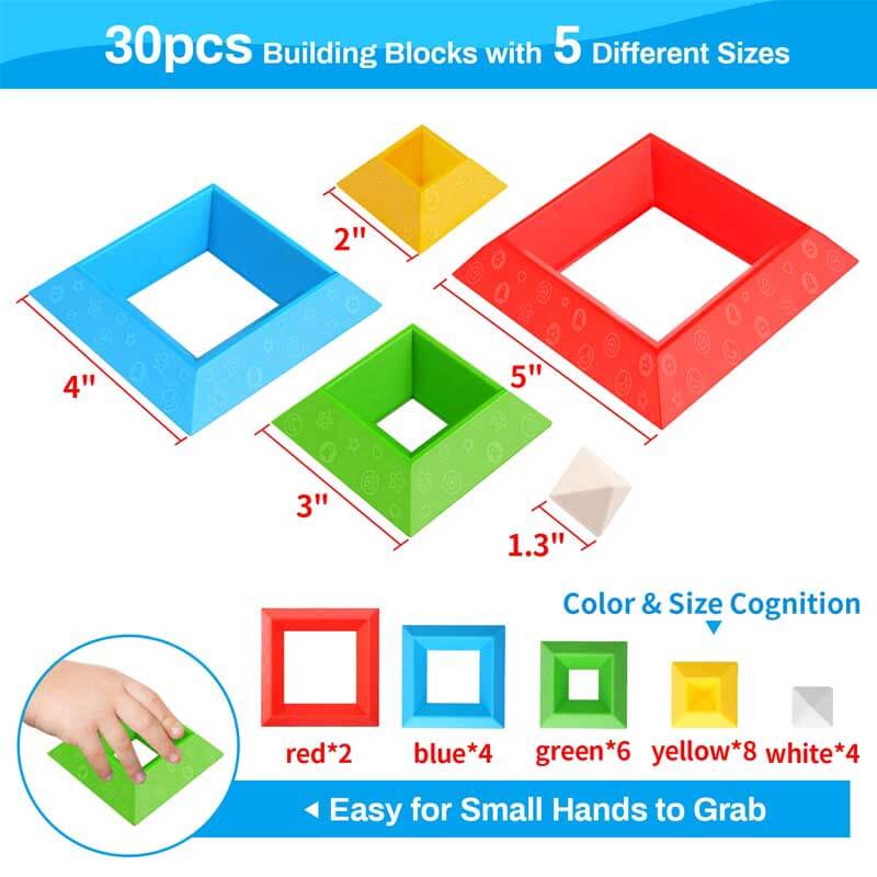 Pyramids Stacking Blocks — Velzar